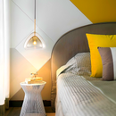 Royal | Gold Double Glass Pendant Lamp