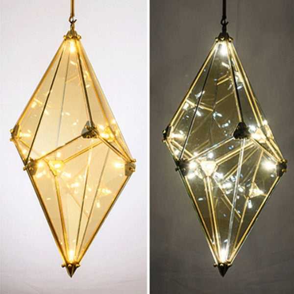 Diamond | Post-modern Led Glass Pendant Light