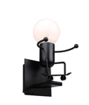 DREAM | Skateboard Light Bulb Man Wall Light