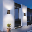 RiO | Dual Head Satin Silver Wall Light