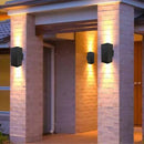 SABLE | Rectangle Dual Head Wall Light