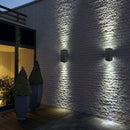 SABLE | Rectangle Dual Head Wall Light