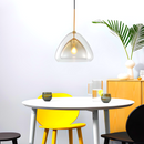 Royal | Gold Double Glass Pendant Lamp