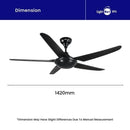 DEKA | F5X Ceiling Fan 56"