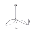 Twist | Curve Wooden Pendant Lamp