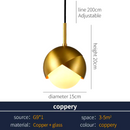 Orb | Long Line Ball Chandelier