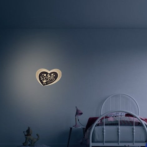 IMPIAN | Lampu Dinding Hiasan Bentuk Cinta 24W LED