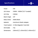 TAURUS | Magnetic Linear Dot Track Light