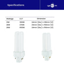 OSRAM | 4-Pin Compact Fluorescent Lamp PL-C  13W 26W