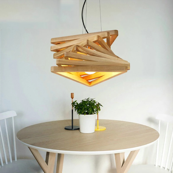 ATURIA | Wooden Stack Pendant Light