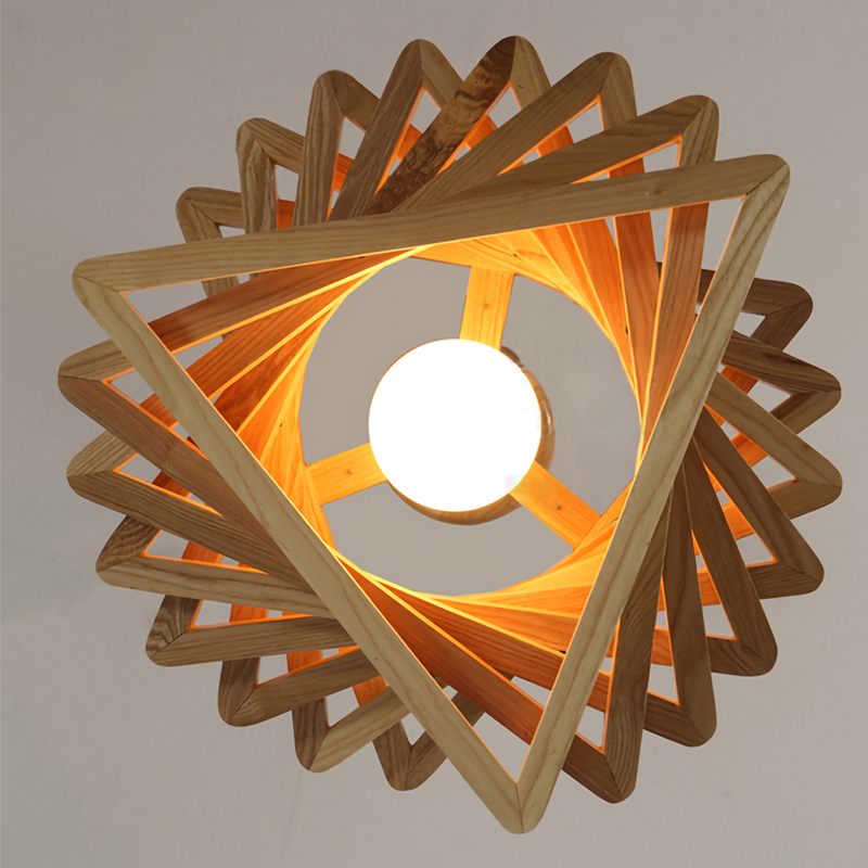 ATURIA | Wooden Stack Pendant Light