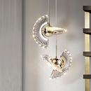 CEMERLANG | Lampu Loket Sayap Kristal 