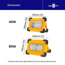 BS LIGHT | USB Rechargeable & Solar LED Flood Light