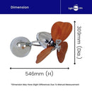 DREAM | Mini Love Shape Fan Blade Wall Fan