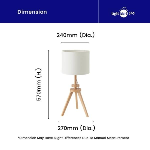 ILONA | Wooden Table Lamp