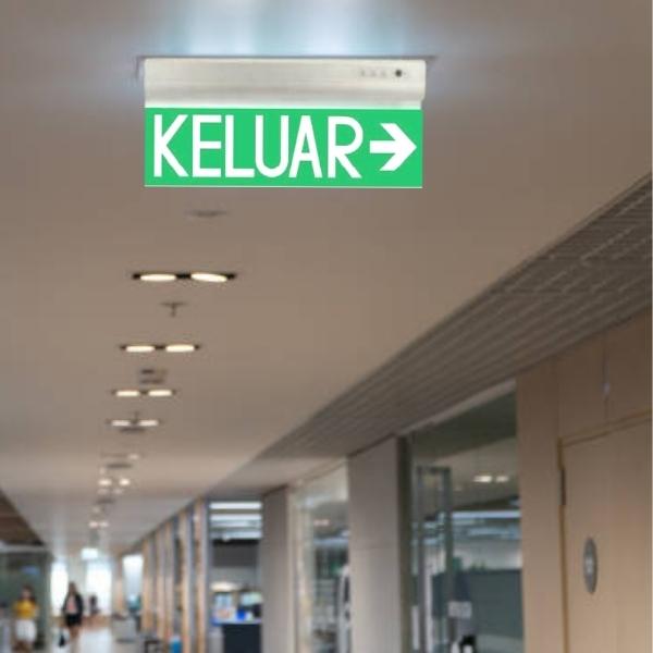 KELUAR SIGN | TR-218C Emergency Exit Light