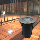 GATLIN | Clear Glass Ground Light