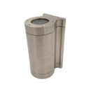 RiO | Dual Head Satin Silver Wall Light