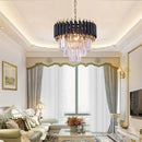 SHERIDAN | Crystal Layered Chandelier