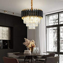 SHERIDAN | Crystal Layered Chandelier