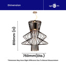 Bersinar | Lampu Loket Sangkar Burung Allegretto