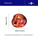 OLYMPIA | Iron Glass Melt Pendant