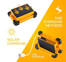 BS LIGHT | USB Rechargeable & Solar LED Flood Light