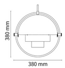 SPERA | Deformed Ball Pendant Light