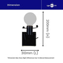 DREAM | Skateboard Light Bulb Man Wall Light