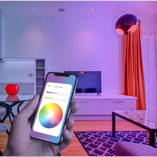 AOne | Plug N Play GU10 LED RGB Smart Bulb Set Of 3 with Remote Controller
