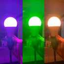 AOne | Plug N Play E27 LED RGB Smart Bulb Set Of 3 with Remote Controller