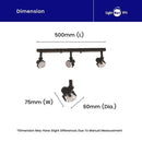 NOLAN | Black Ceiling Spotlight 6W