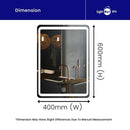 SMART | Square Bathroom Mirror with LED Light