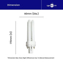 GE 26W 2-Pin Double-U Compact Fluorescent Light