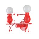 DREAM | Two Light Bulb Man Wall Lamp