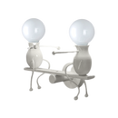 DREAM | Two Light Bulb Man Wall Lamp