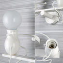 DREAM | Two Light Bulb Man Wall Lamp