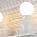 DREAM | Two Light Bulb Man Wall Lamp