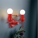 DREAM | Two Light Bulb Man Wall Lamp