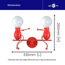 DREAM | Two Light Bulb Man Wall Lamp