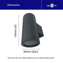 SABLE | Dual Head Wall Sconce Light