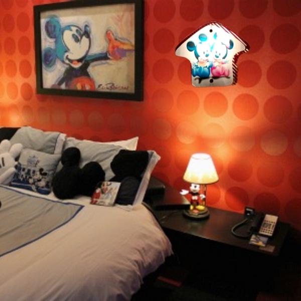DREAM | Baby Mickey House Shape Wall Light